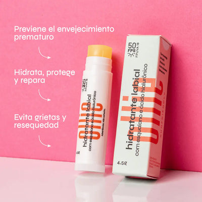 Hidratante Labial con FPS 50