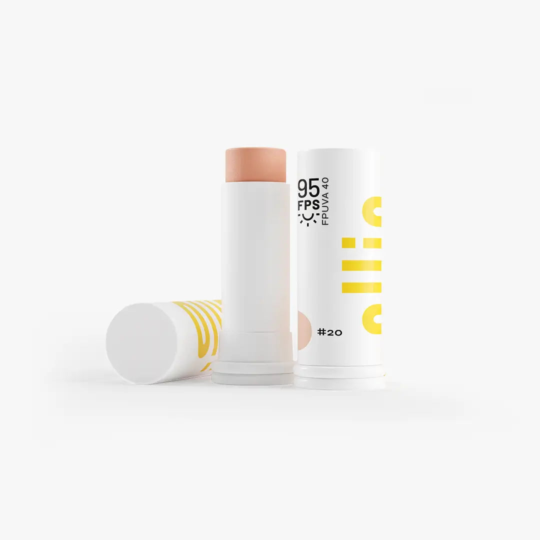 Protector Solar en Barra Con Color FPS 95