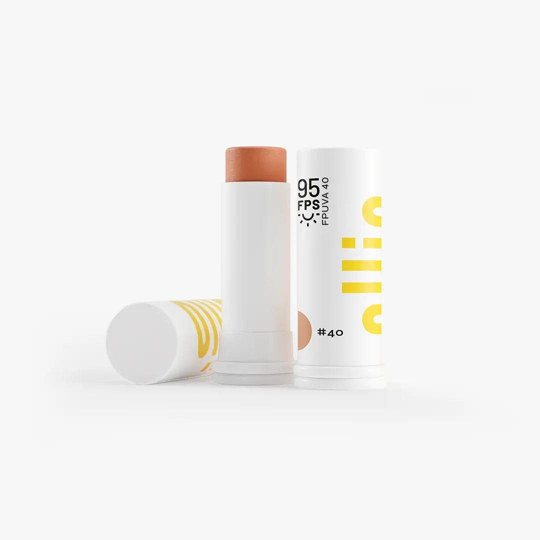 Protector Solar en Barra Con Color FPS 95